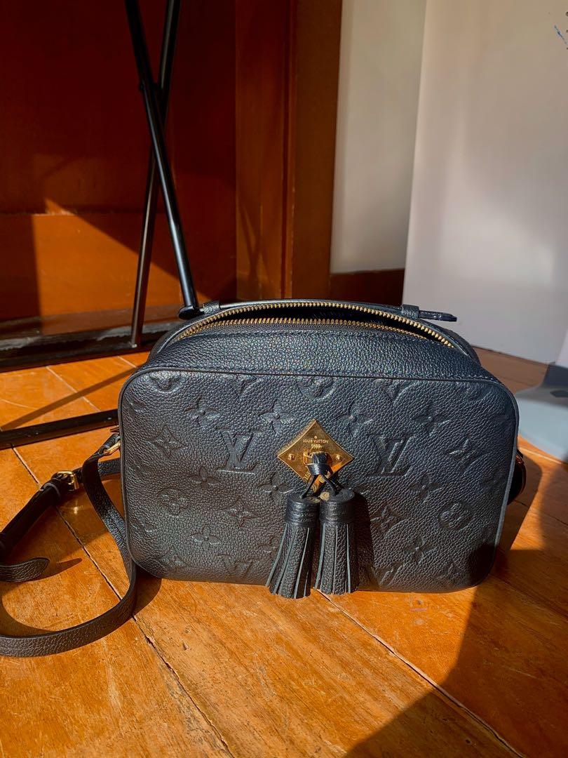 Louis Vuitton Saintonge Monogram Empreinte Leather Bag