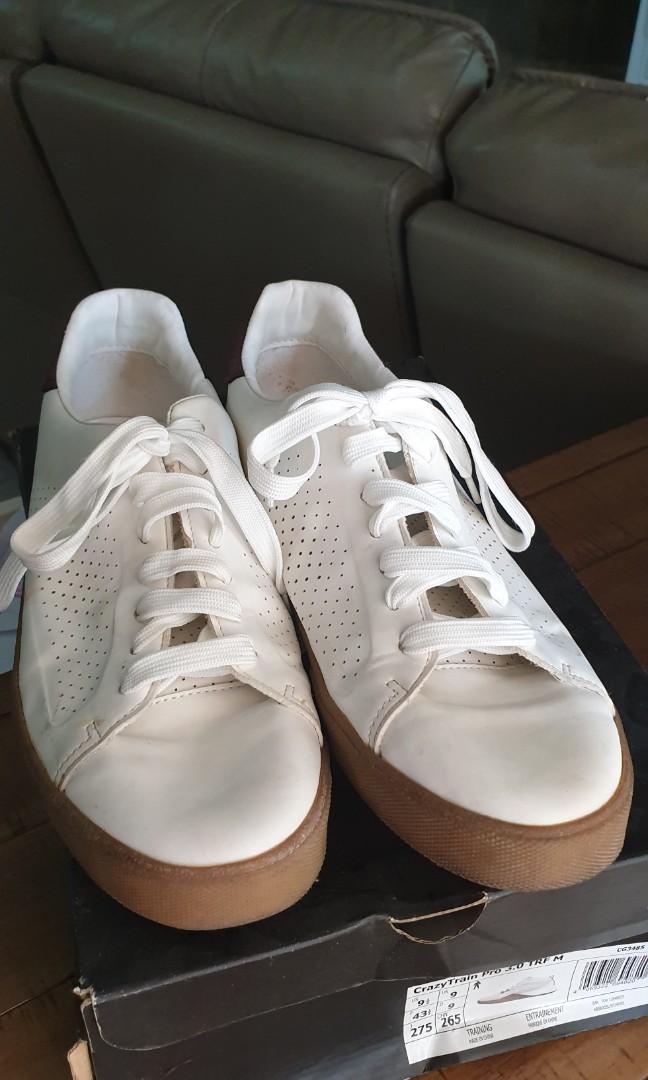 Sepatu Zara Man Putih Fesyen Pria Sepatu Sneakers Di Carousell