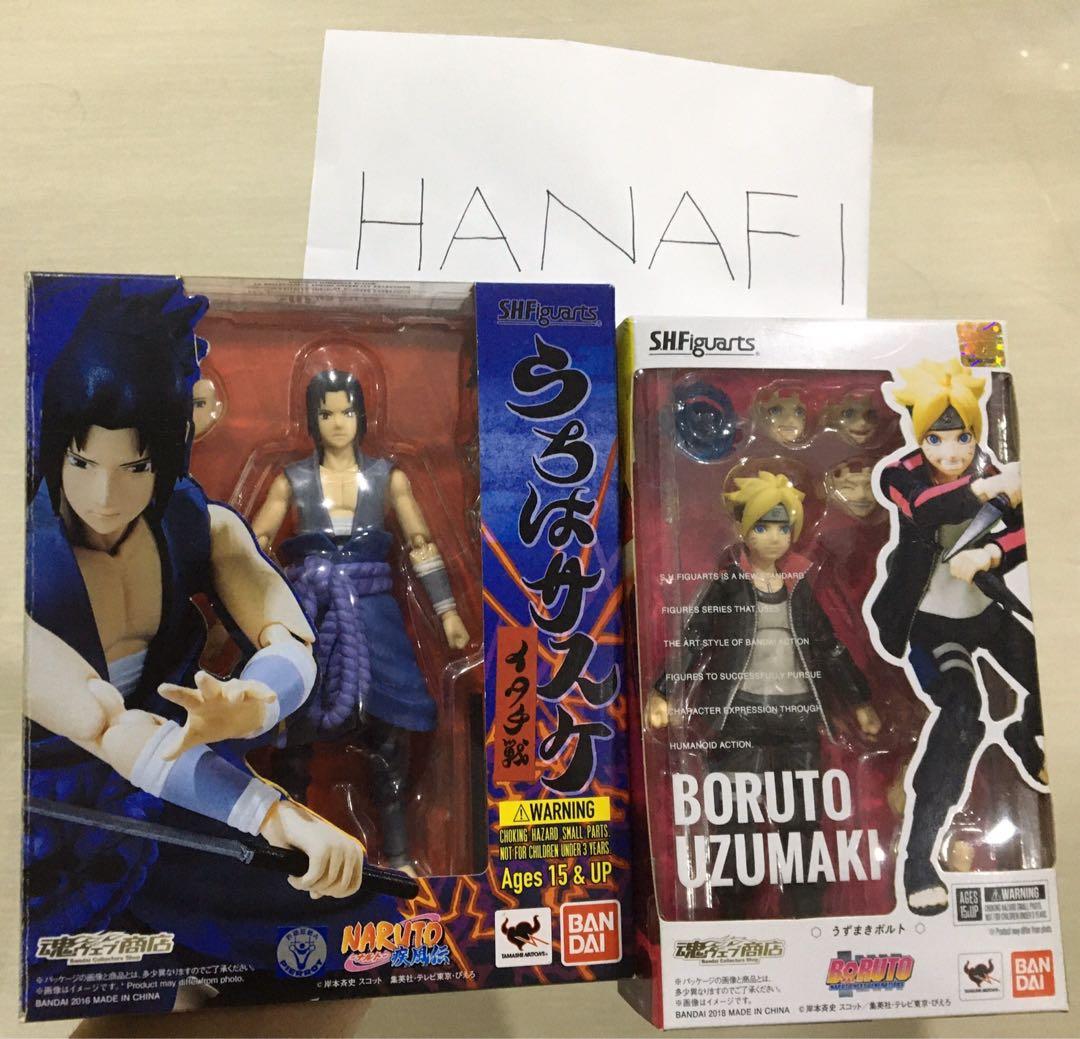 Shf Uchiha Sasuke Uzumaki Boruto Toys Games Other Toys On Carousell