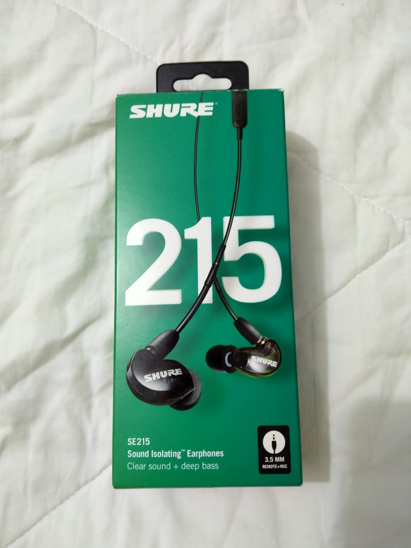 SHURE SE215 Sound Isolating Earphones 