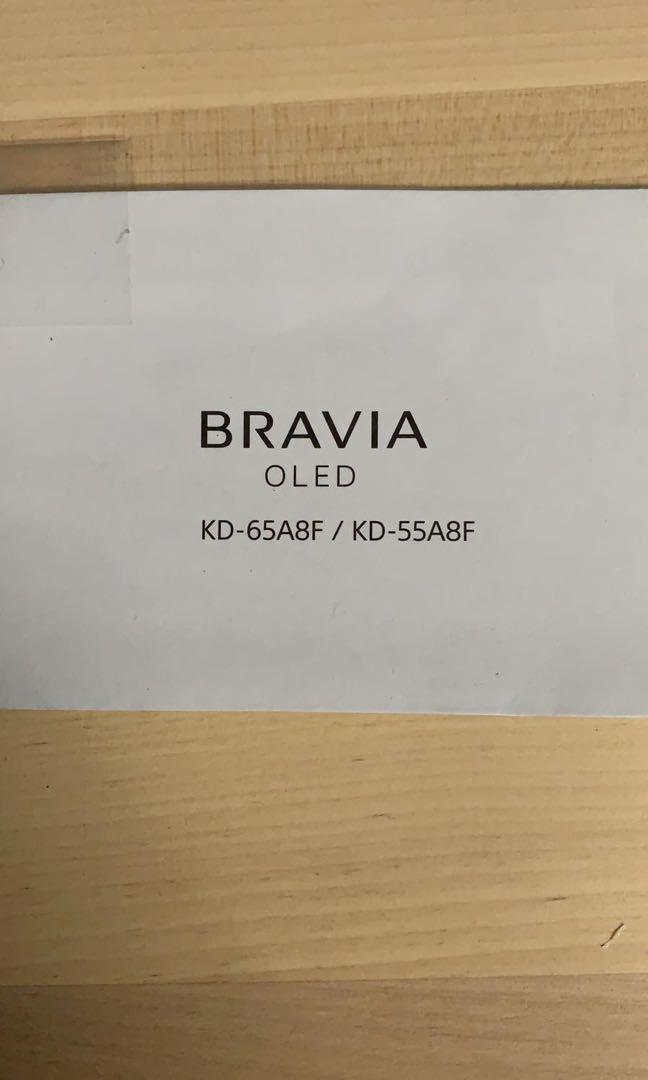 Sony bravia OLED 65 inch, TV & Home Appliances, TV & Entertainment, TV