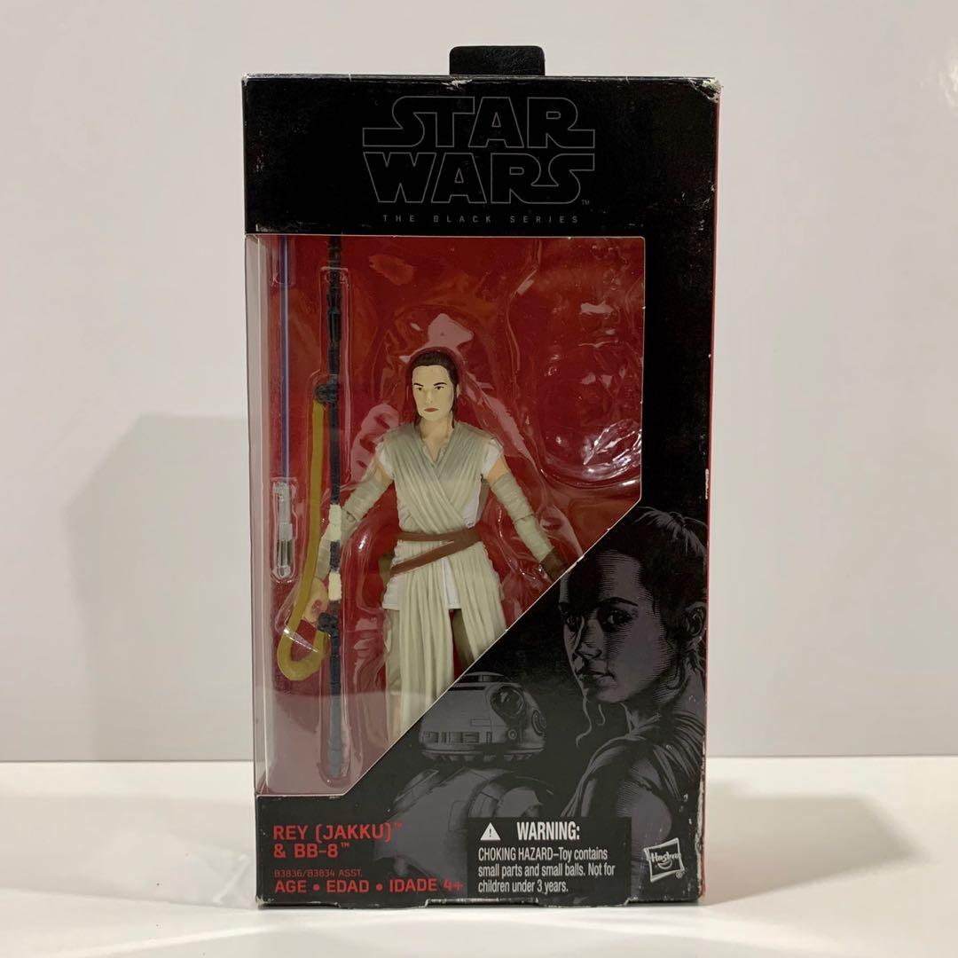 Star Wars The Black Series: Rey (Jakku), Hobbies & Toys, Collectibles ...
