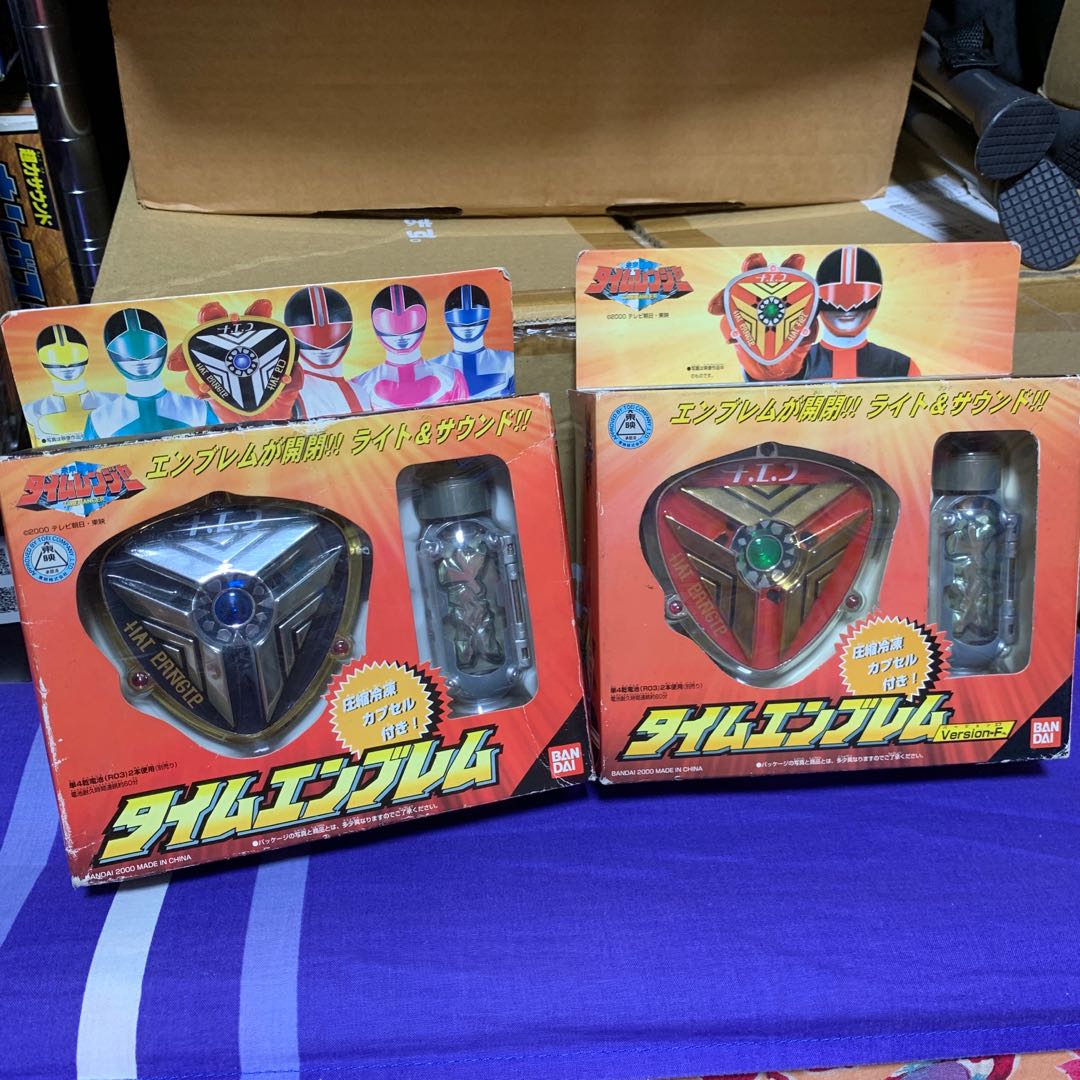 Super Sentai Timeranger Time Emblem Power Rangers Time Force, Hobbies ...