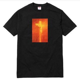 supreme piss christ tee