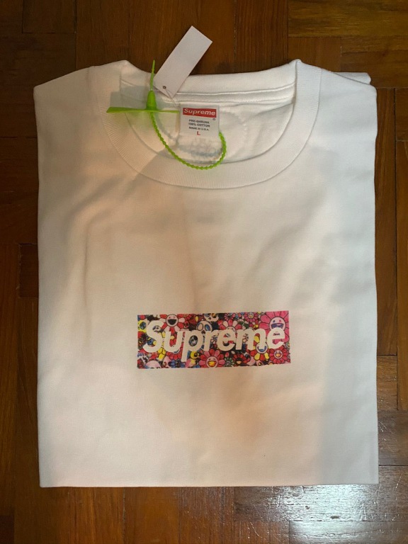 Supreme x Takashi Murakami COVID-19 Relief Box Logo Tee