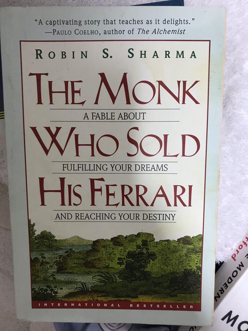 英文小說the Monk Who Sold His Ferrari Books Amp Stationery