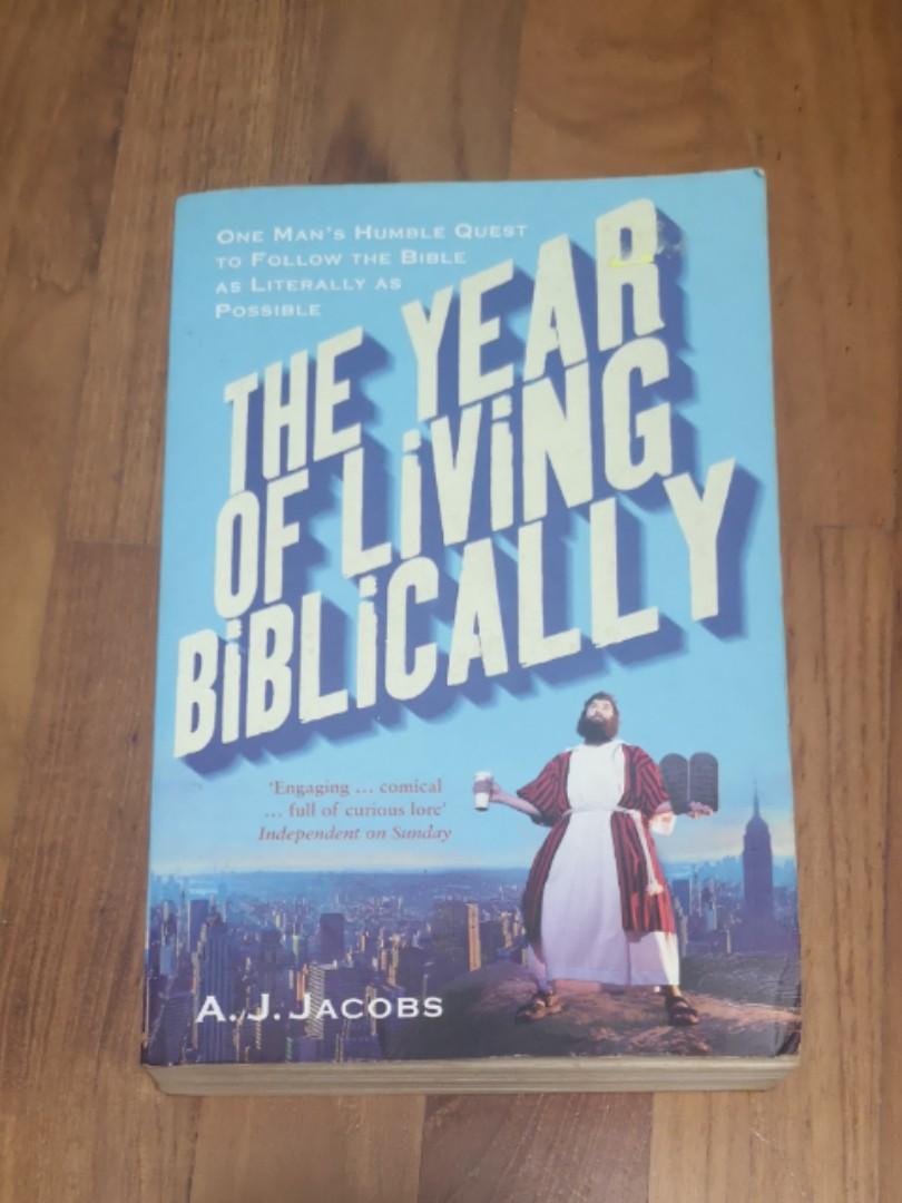 The Year Of Living Biblically Books Stationery Non Fiction On