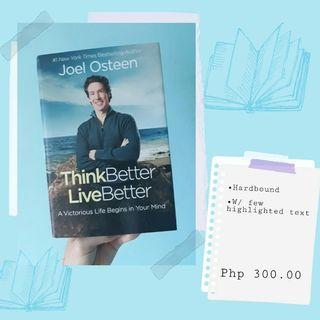 Think Better Live Better By Joel Osteen Books Books On Carousell