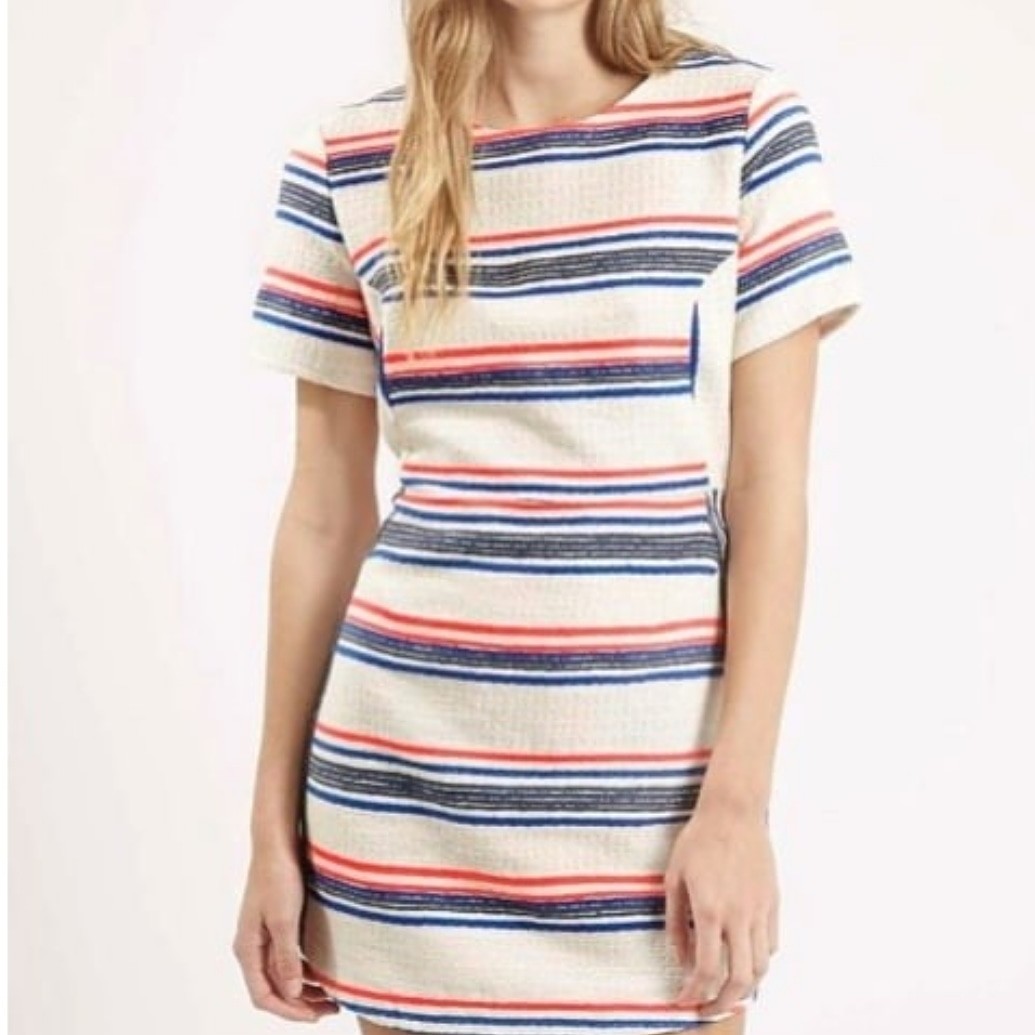 topshop tweed dress