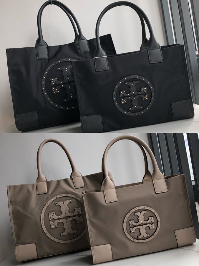 tory burch ella stud tote