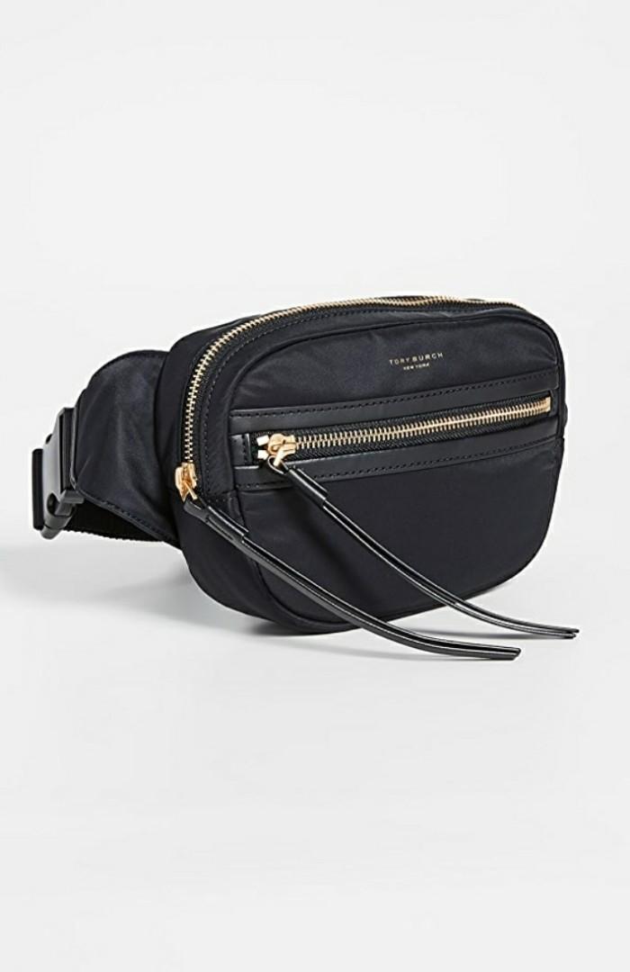 tory burch perry quilted nylon belt bag