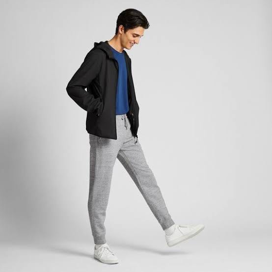 UNIQLO Men's Jogger Sweat Pants - Light Gray, Women's Fashion, Bottoms,  Other Bottoms on Carousell
