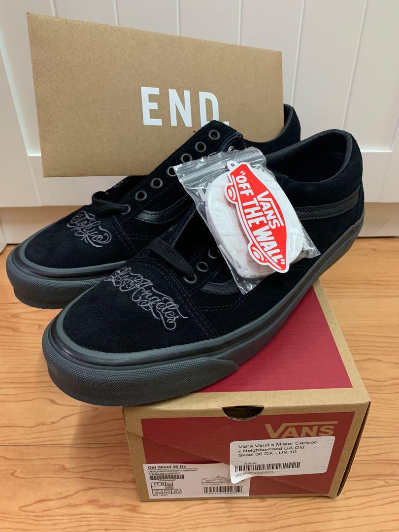 初回限定 Vans Black Dx Neighborhood Skool x 2024 MR.CARTOON OLD ...