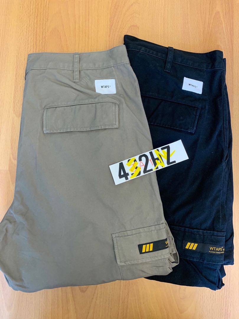 Wtaps 19AW Jungle stock Pants olive black Sz L, 男裝, 褲＆半截裙 