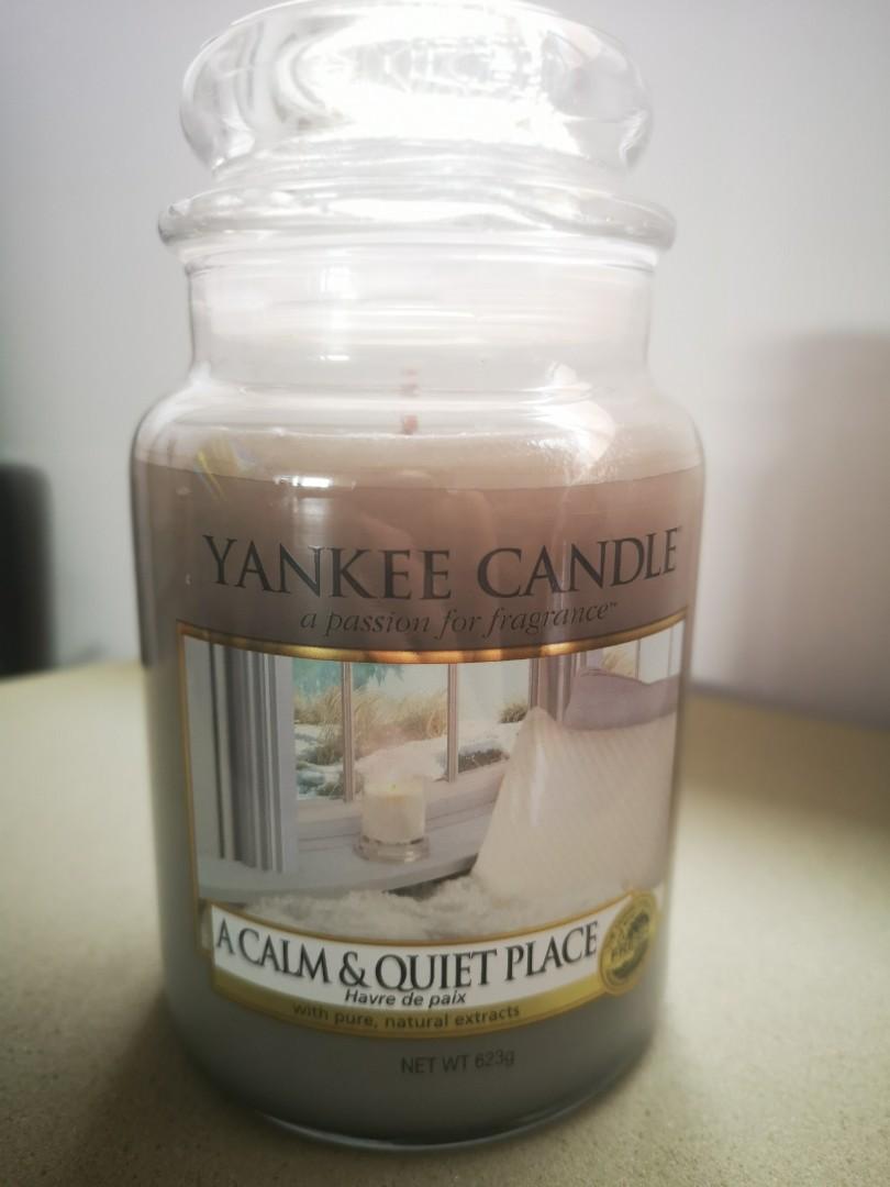 Yankee Candle Scented Candle  A Calm and Quiet Place Large Jar