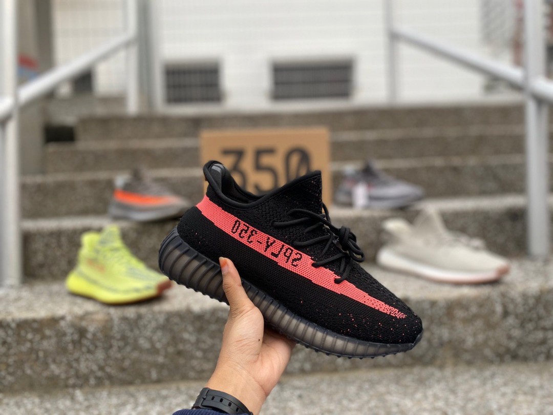 Yeezy pink black top