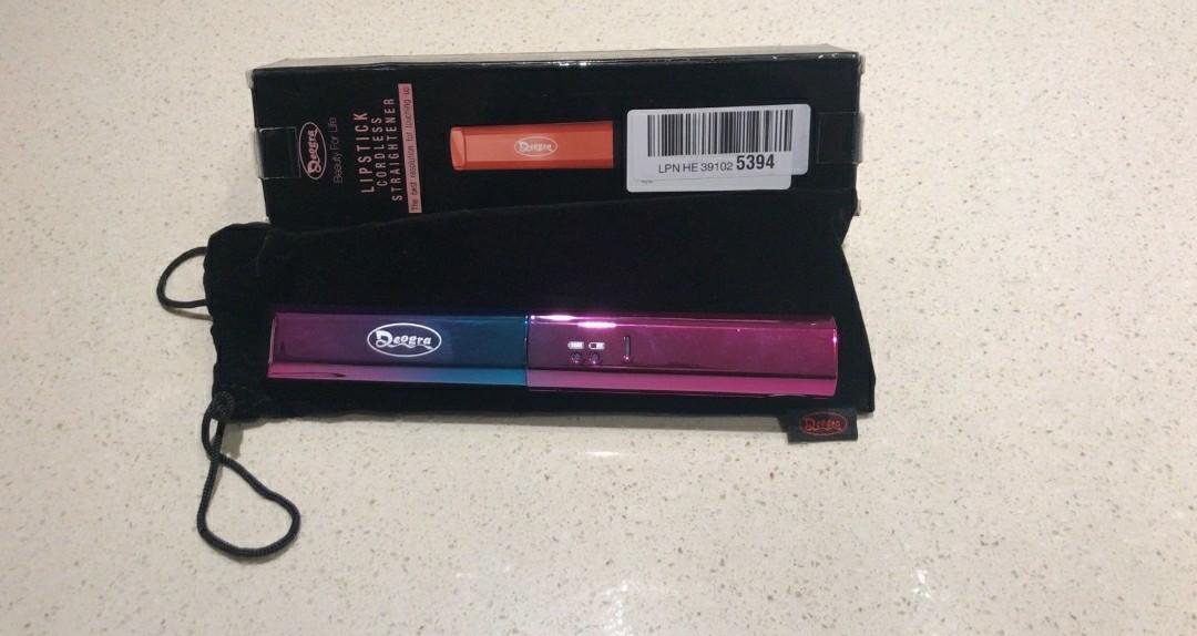 deogra cordless mini flat iron