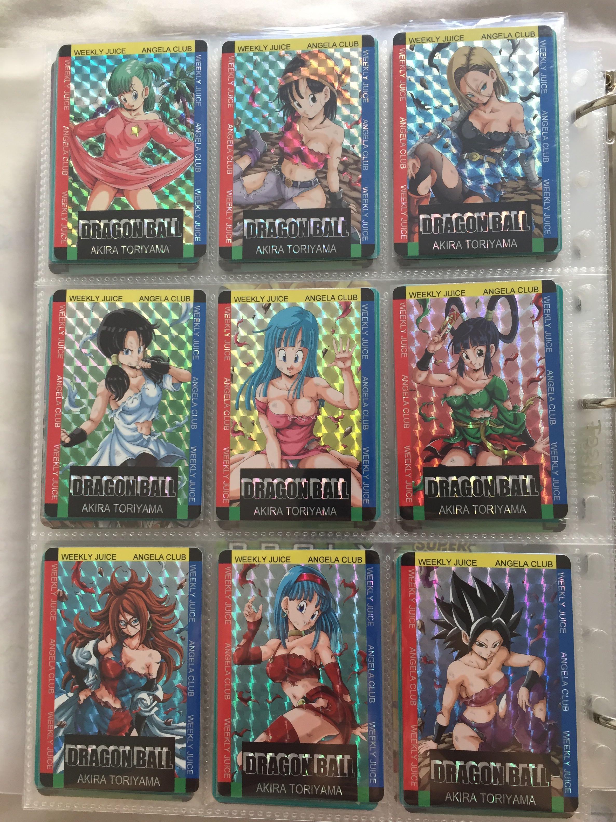 Dragon ball fan-custom hk card-prism saga universe sp-carddass