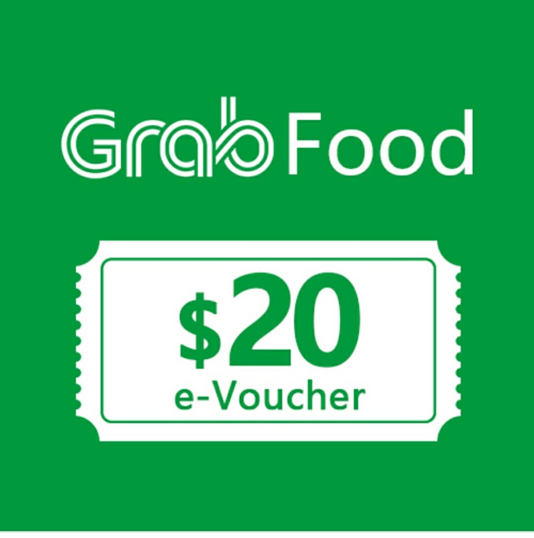 20 Grabfood Voucher Tickets Vouchers Vouchers On Carousell