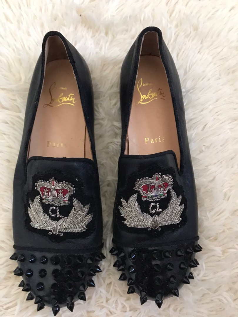 louboutin loafers women