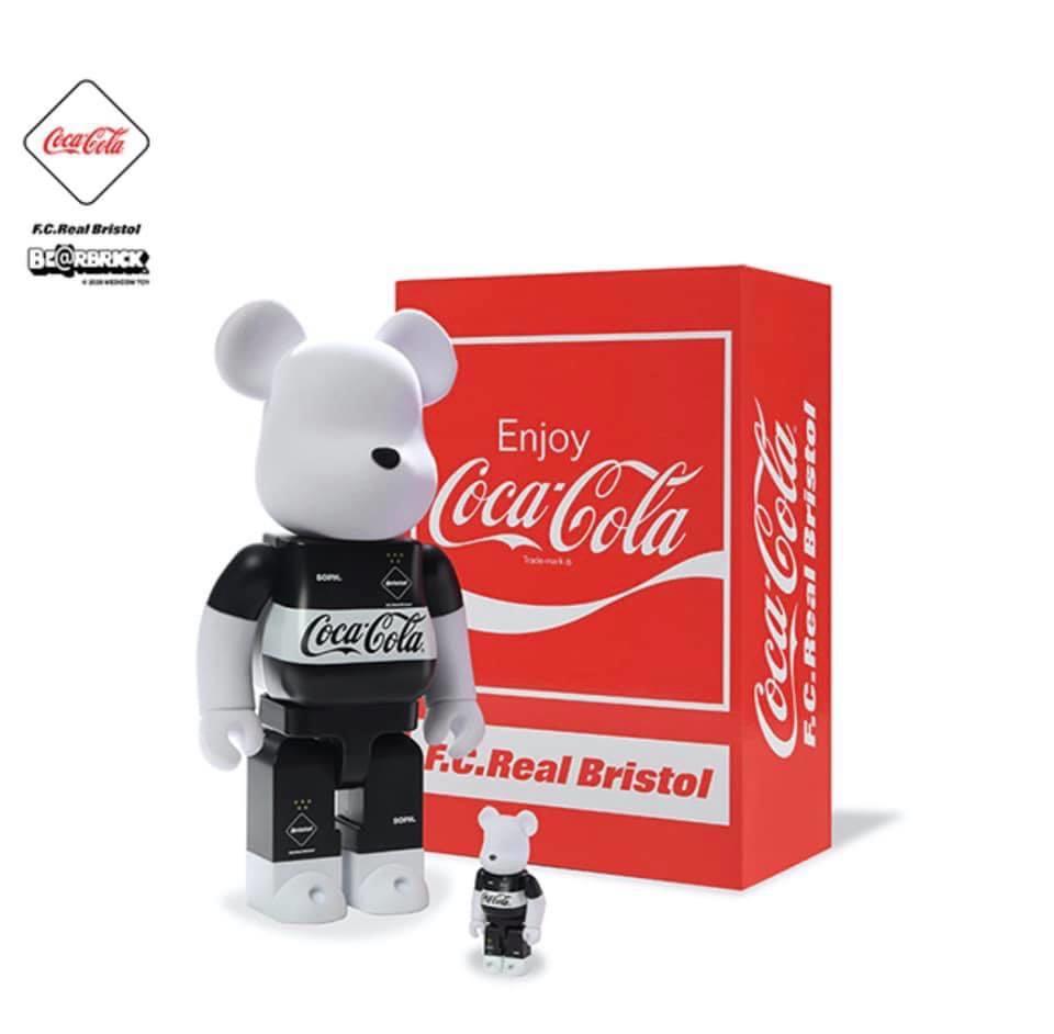 BE@RBRICK FCRB COCA-COLA 100% 400%-