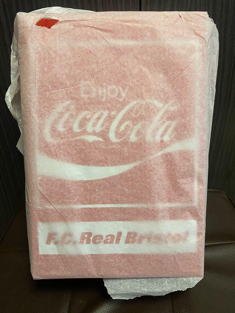 全新Fcrb x Coca-Cola bearbrick 400%+100% be@rbrick f.c.real 