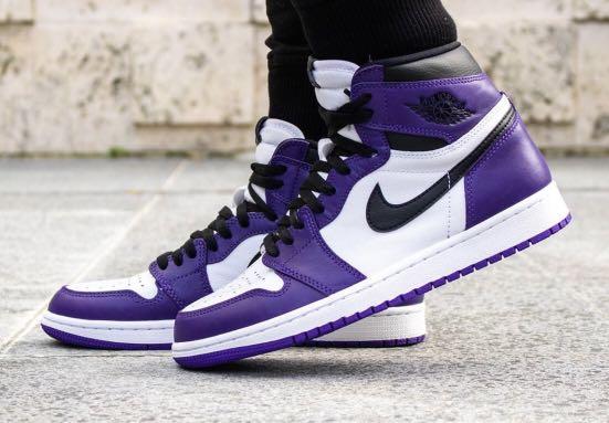 jordan 1 court purple 2020