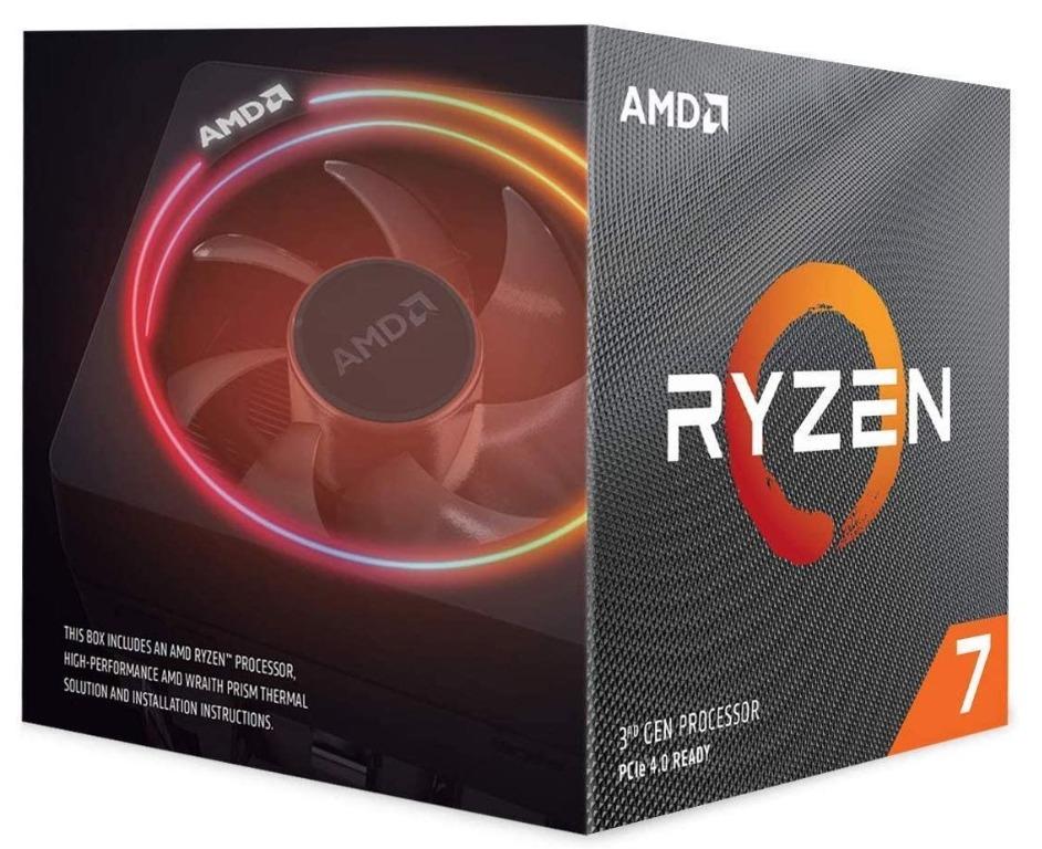 Amd Ryzen 7 3700x 8 Core 16 Thread Unlocked Desktop Processor With Wraith Prism Led Cooler Electronics Computer Parts Accessories On Carousell