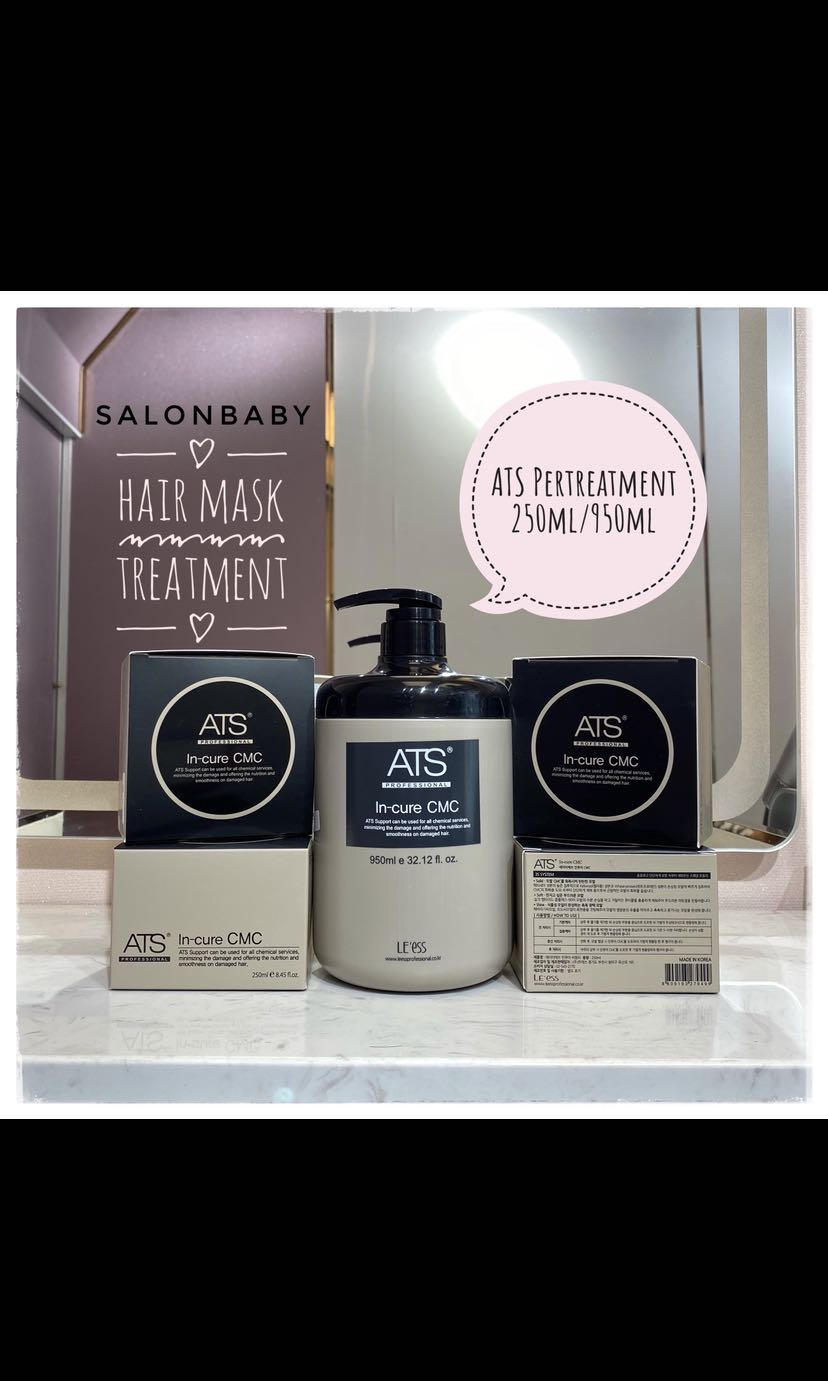 ATS PROFESSIONAL IN CURE - CMC For Pretreatment Line Hair Mask補充頭髮所需的膠原 ...
