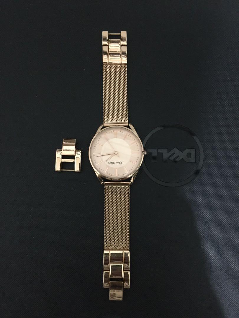 nine west wrist watch