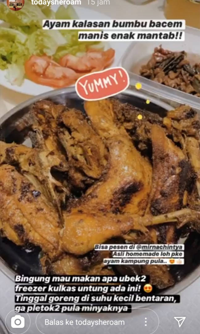 Kalori Ayam Bacem / Diet 15 300 Kalori Bening Bayam Tempe ...