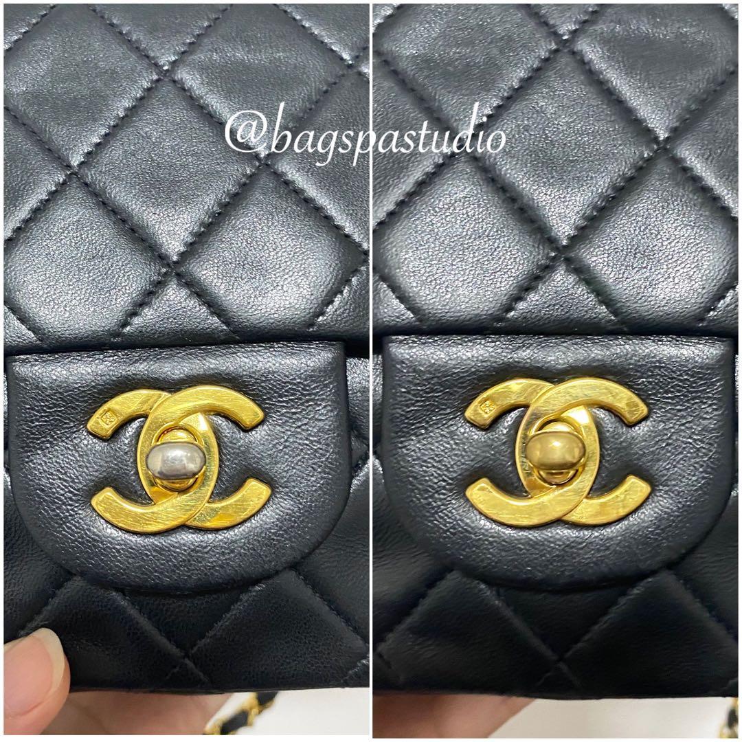 chanel gold plated hardware