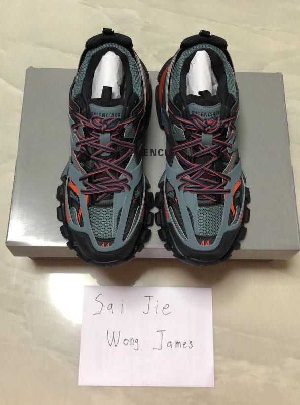 teal balenciaga track