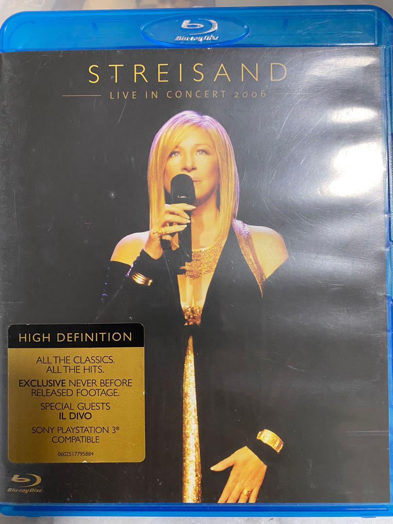 Barbra Streisand concert 2006, Music & Media, CDs, DVDs & Other Media ...