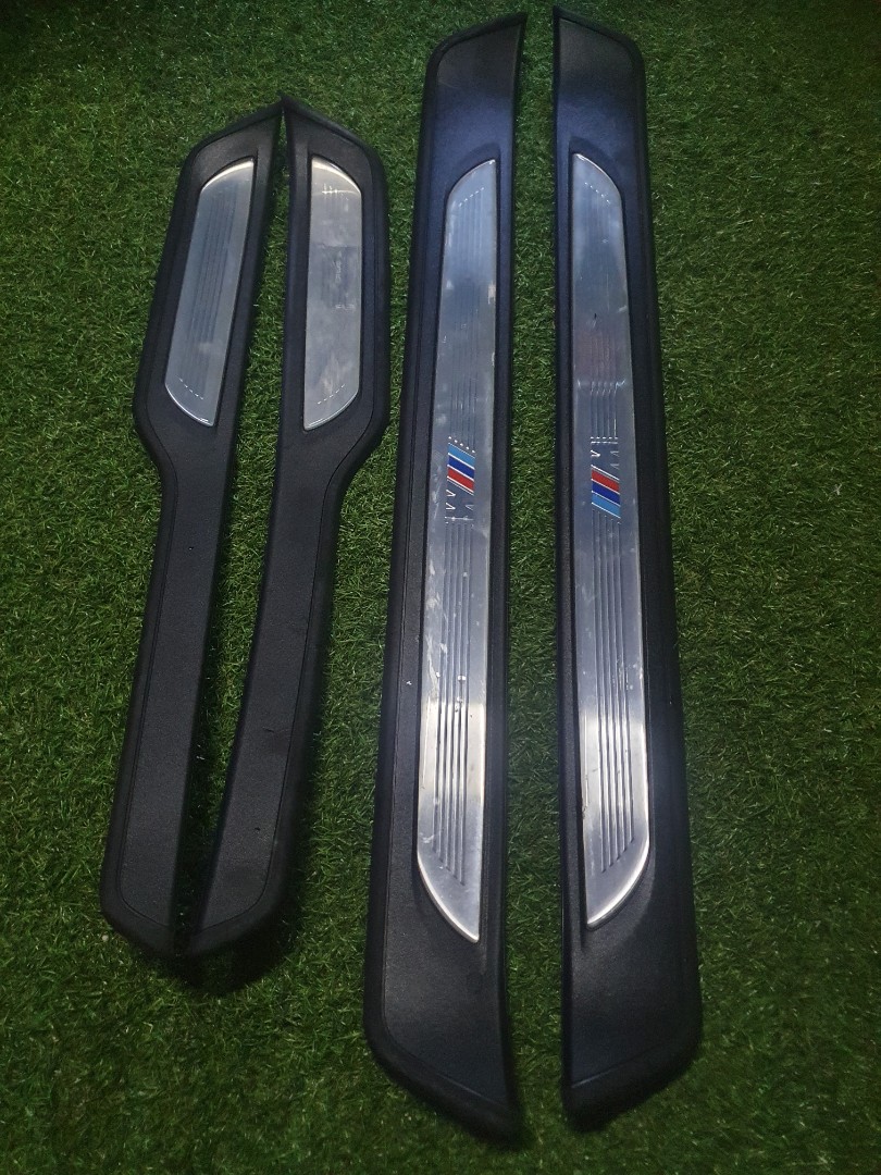 BMW E90 Msport door sill moldings Original, Auto Accessories on Carousell