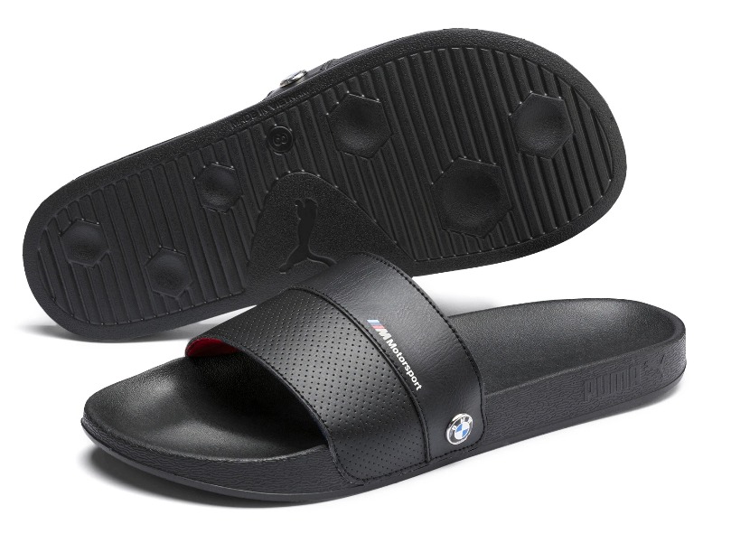 BMW M Motorsport Leadcat Men s Slides Puma Black Slippers Men s