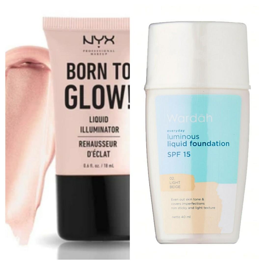 wardah luminous liquid foundation