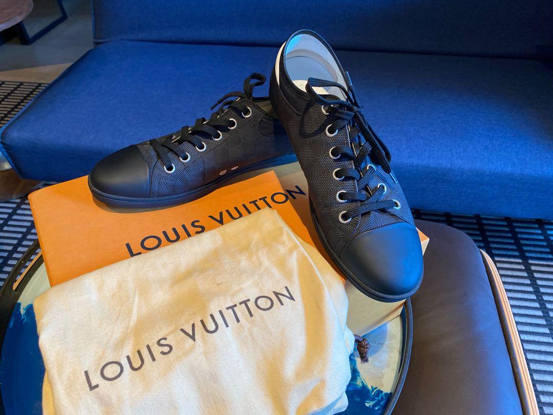 Louis Vuitton LV trainer Damier new size 9 1/2 US 10 1/2 receipt