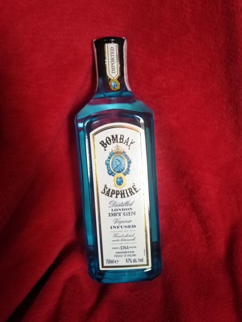 Bombay Sapphire Food Drinks Beverages On Carousell