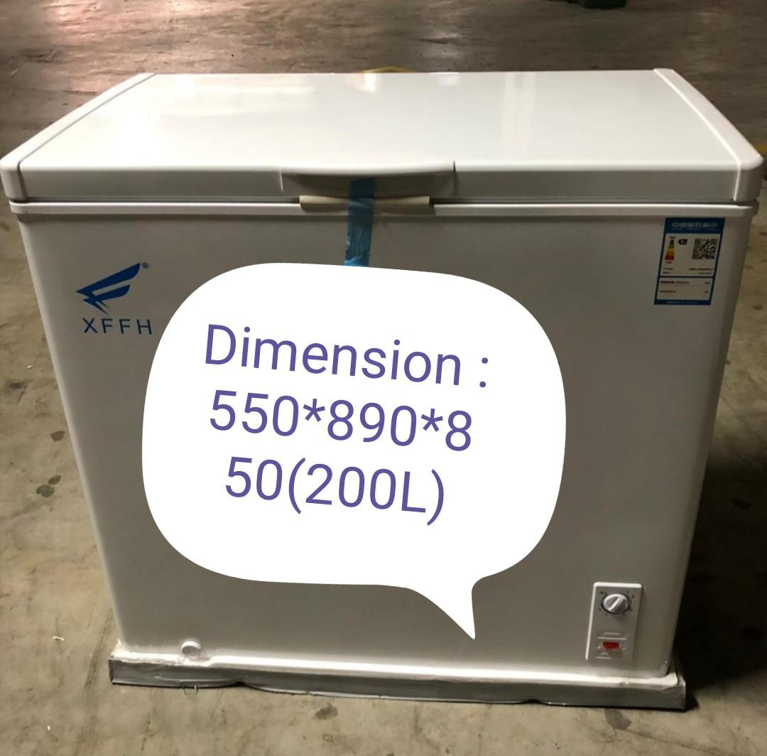 In stock Brand new chest freezer (200L), Home Appliances, Kitchenware