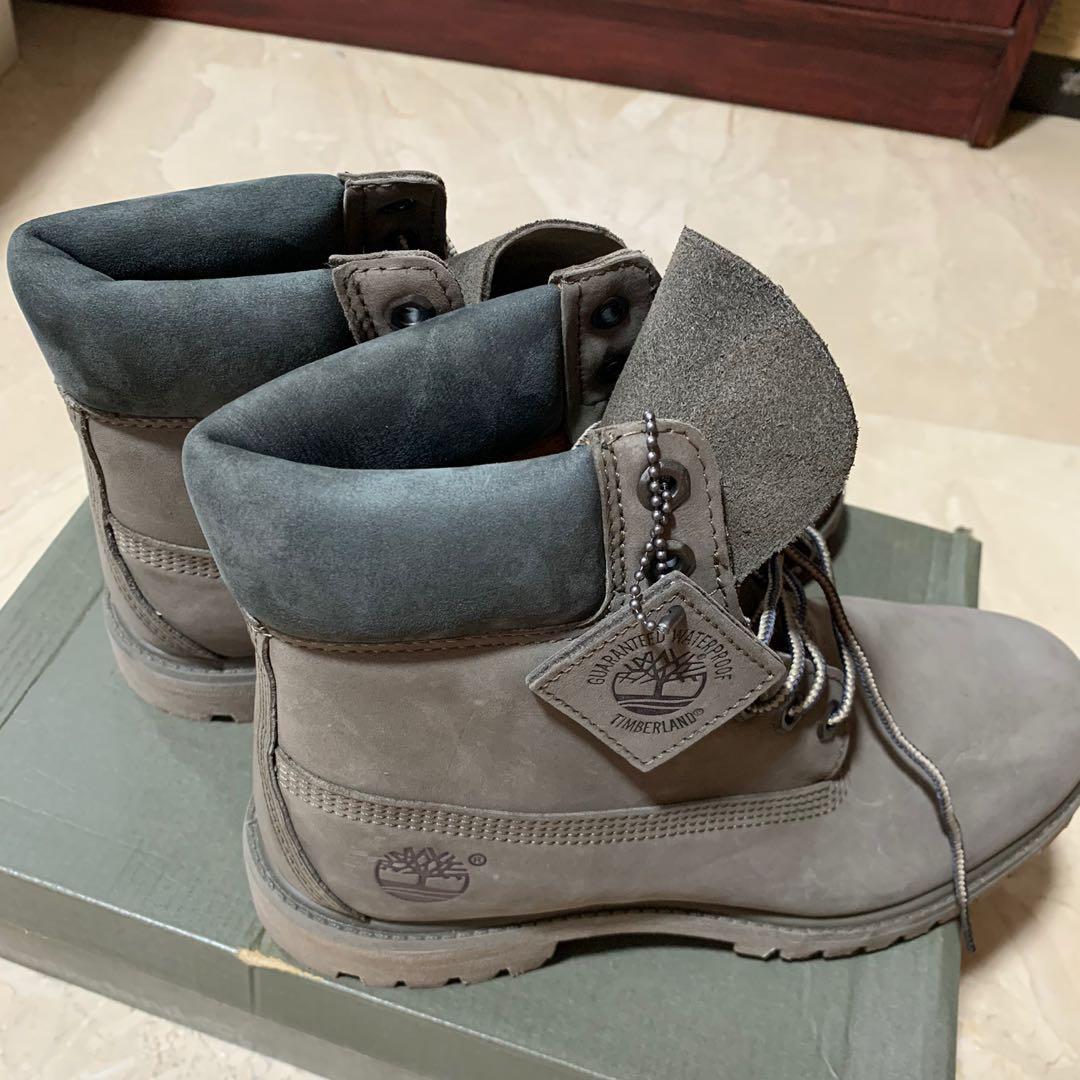 Cool hotsell grey timberlands