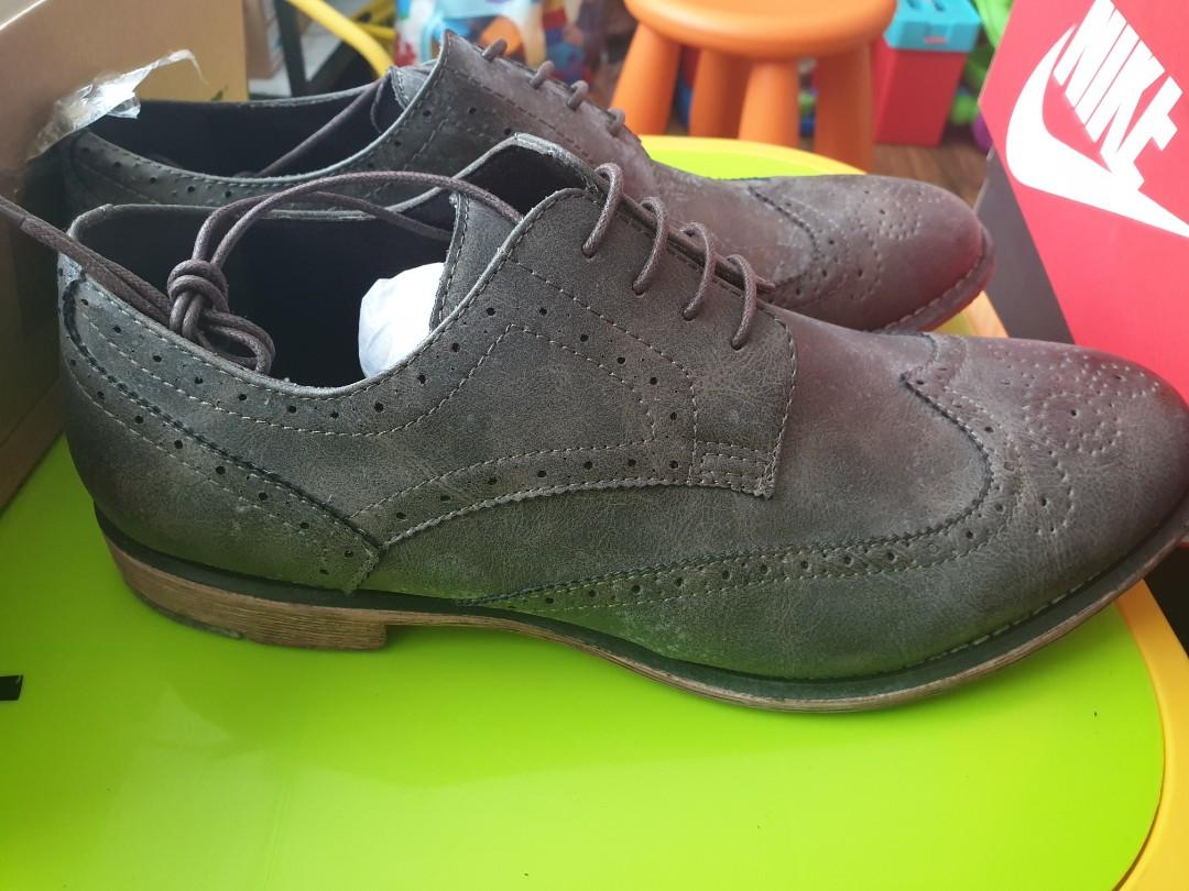 brown casual dress shoes