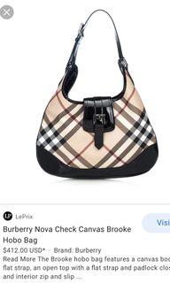 Burberry brookes bag