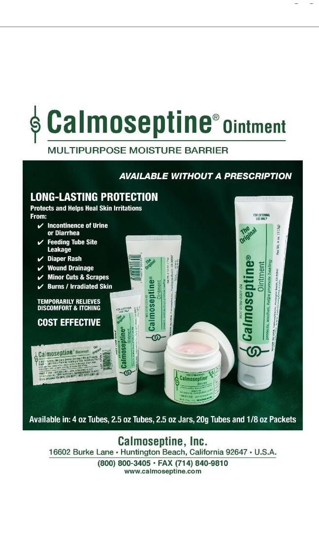 calmoseptine ointment for pimples
