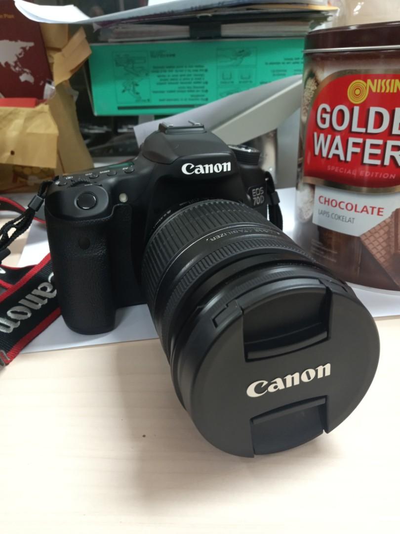 camera canon 70d kit ef s 18 200mm nego