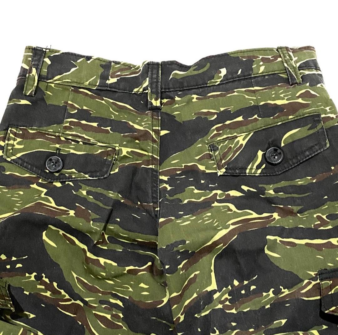 Cargo Pants Tiger Camo Green, Fesyen 