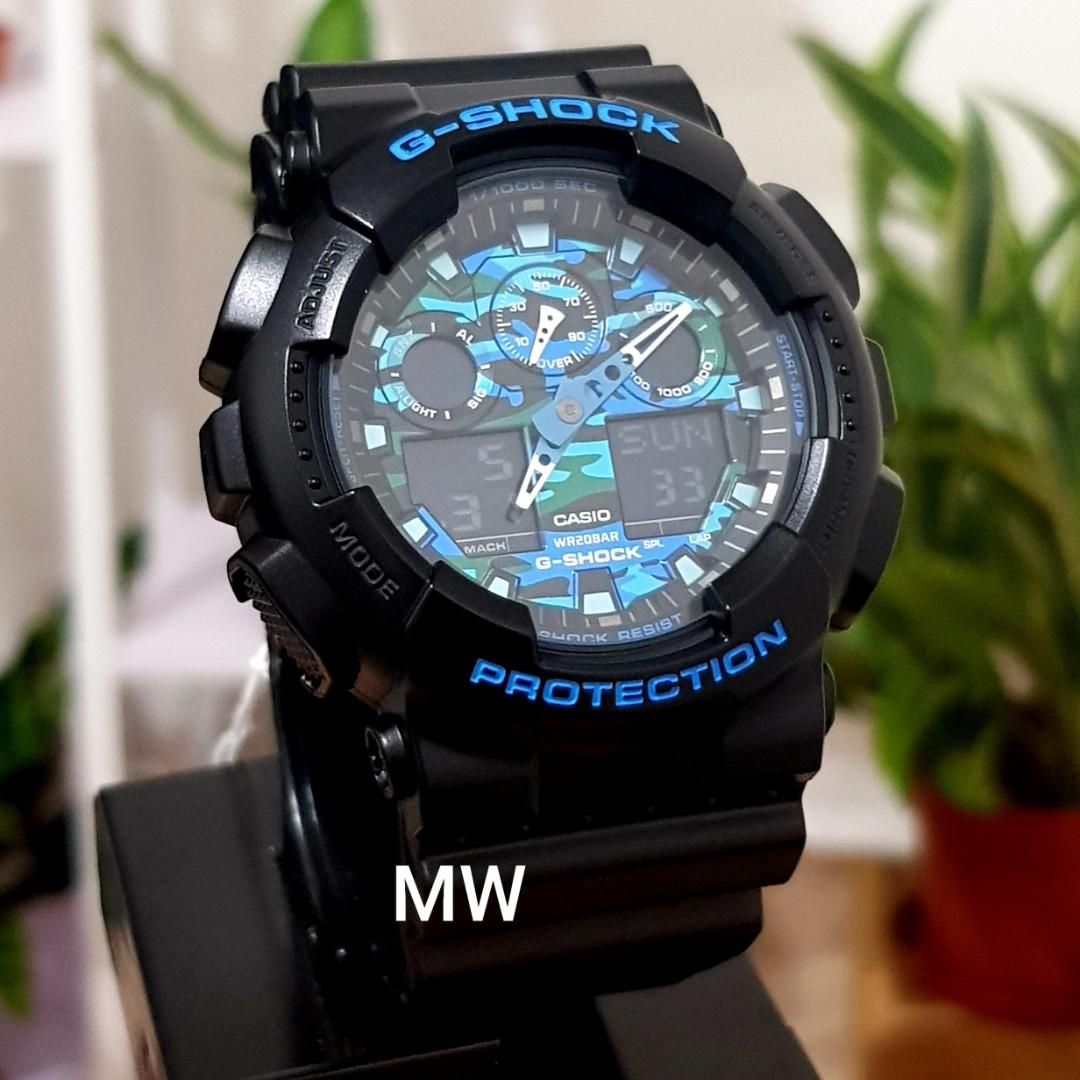 Casio g shock ga 100 cb sale