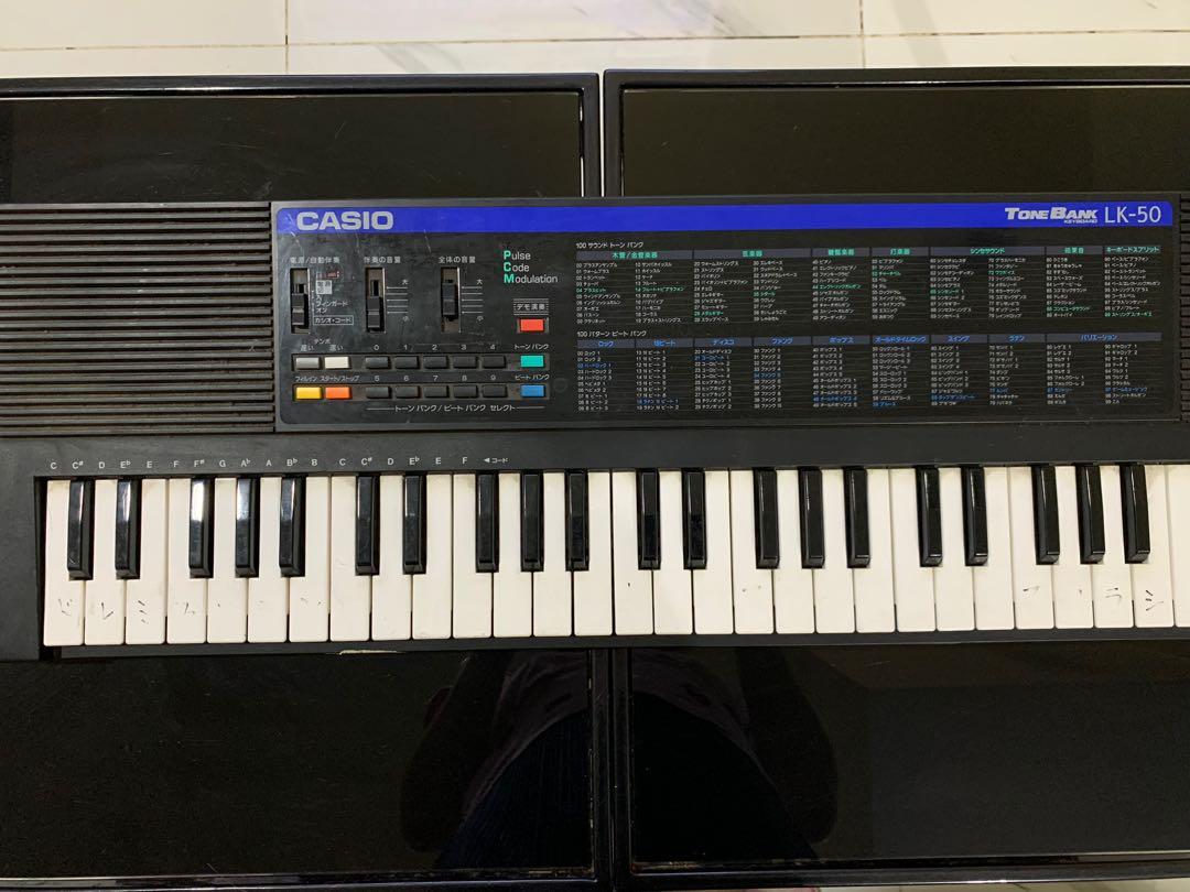 Casio tone bank LK50, Hobbies & Toys, Music & Media, Musical