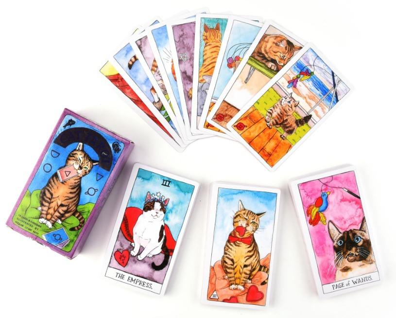 Cat Tarot Deck Toys Games Board Games Cards On Carousell