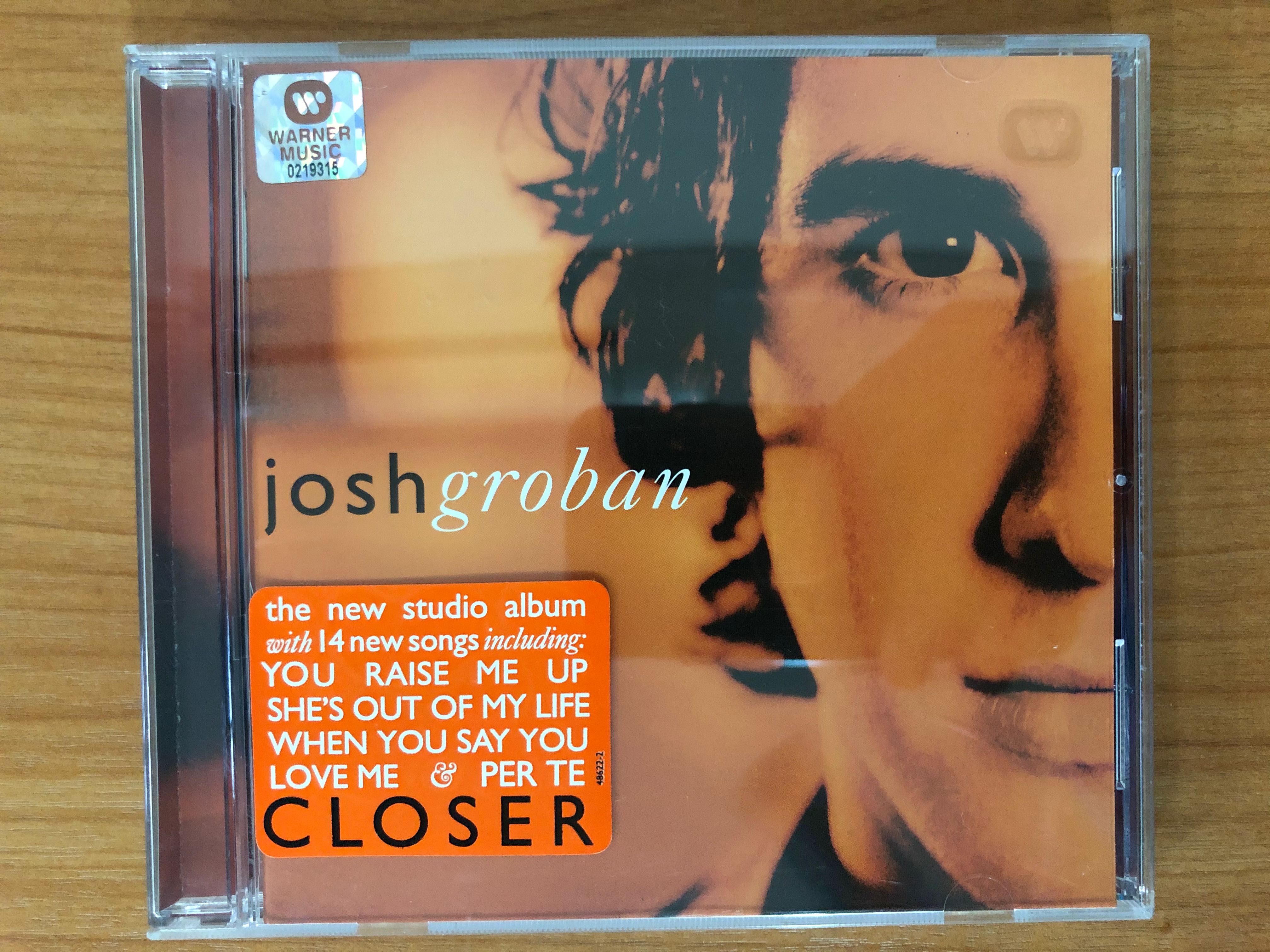 Cd Josh Groban Closer Music Media Cds Dvds Other Media On Carousell